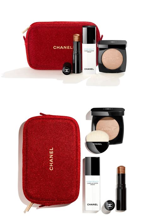 chanel makeup sets gifts|chanel gift set with pouch.